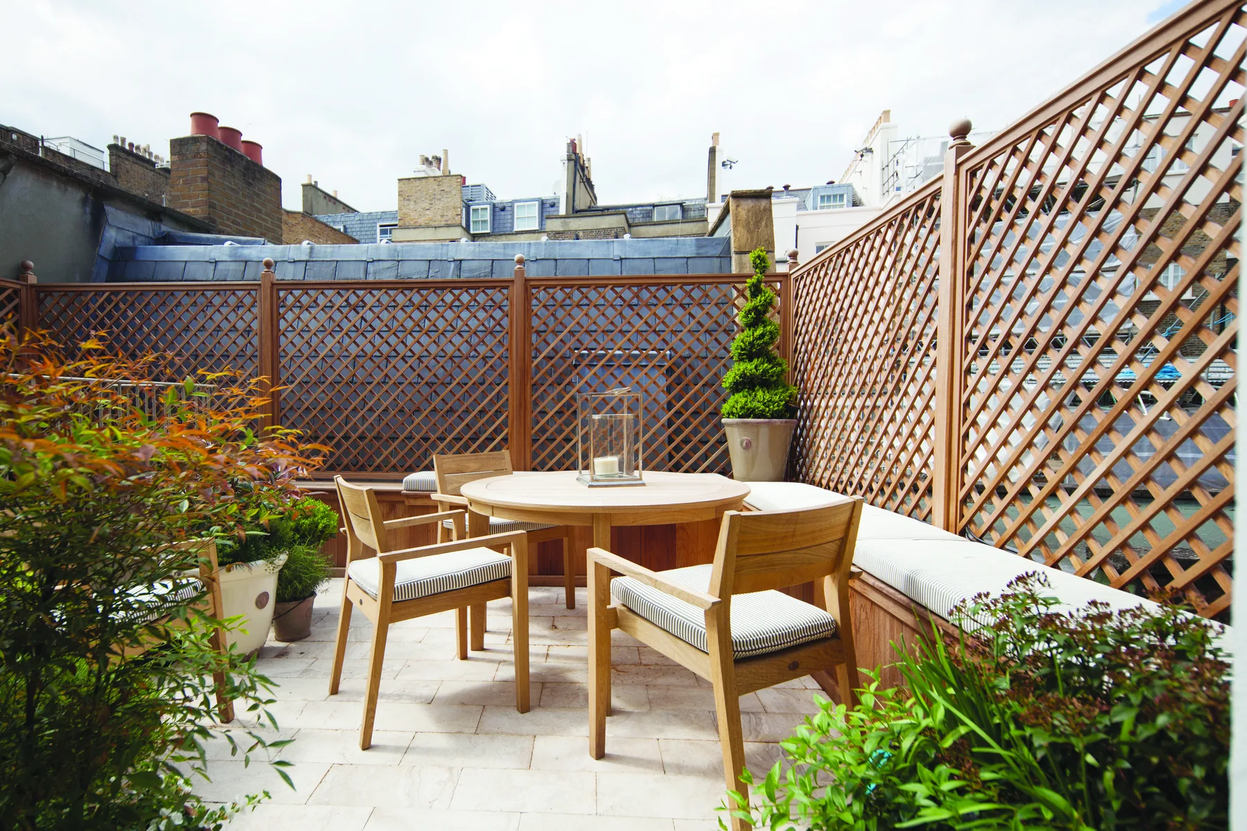Belgravia townhouse terrace