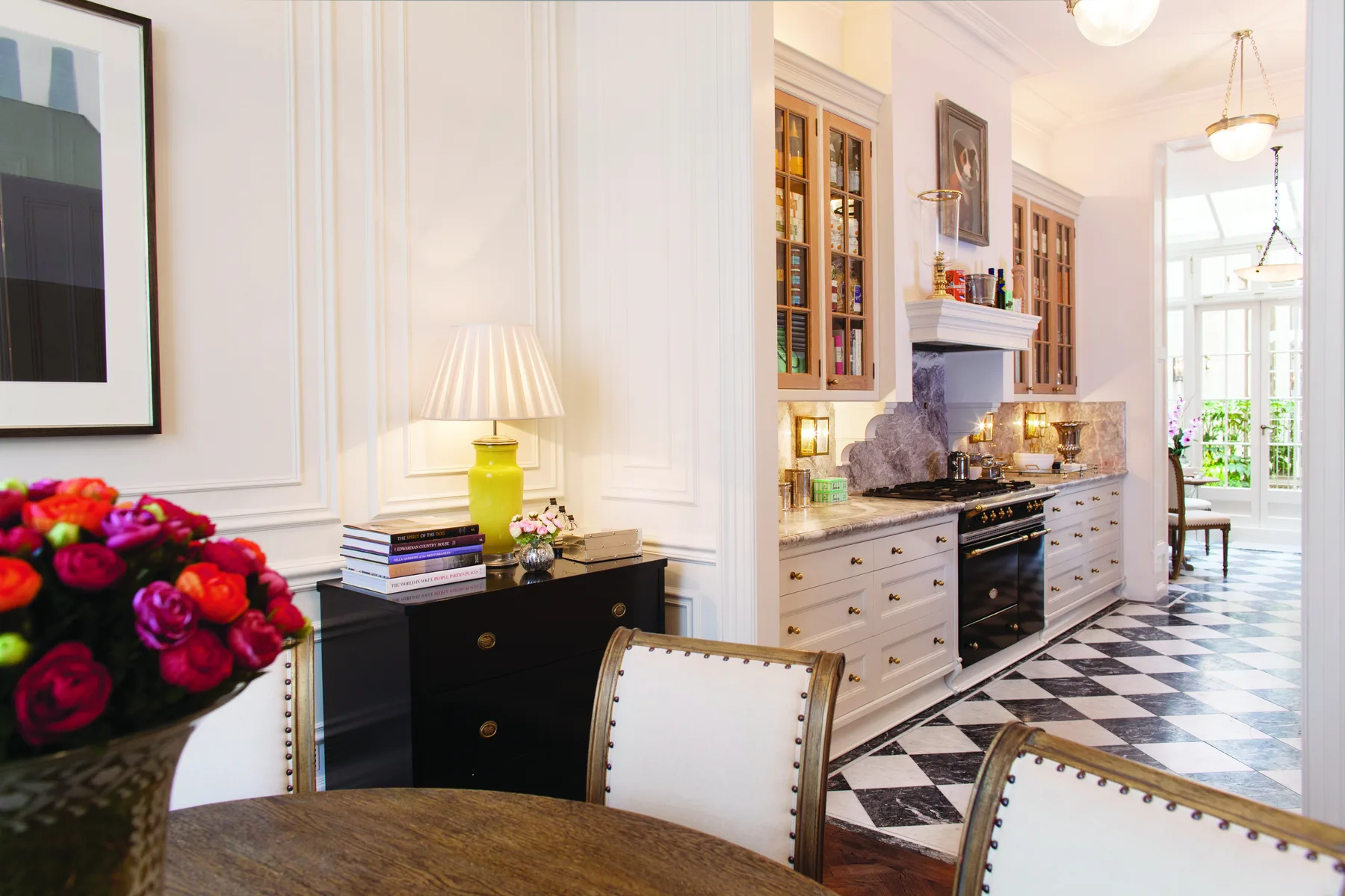 Belgravia townhouse kitchen