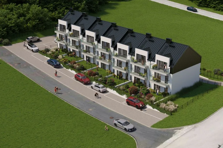 Apartamenty Platynowa aerial view